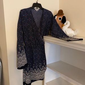 Cute long sleeve wrap dress